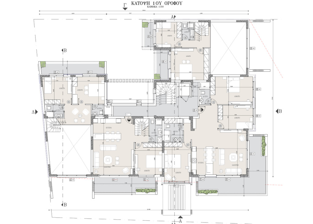 Квартира в Салониках, Греция, 136 м² - фото 1