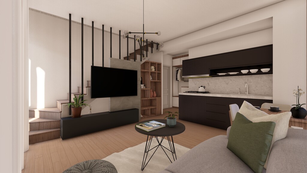 Мезонет в Афинах, Греция, 62 м² - фото 1