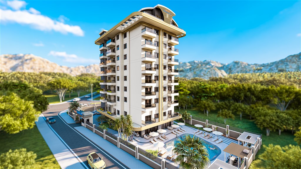 Апартаменты в Алании, Турция, 56.5 м² - фото 1