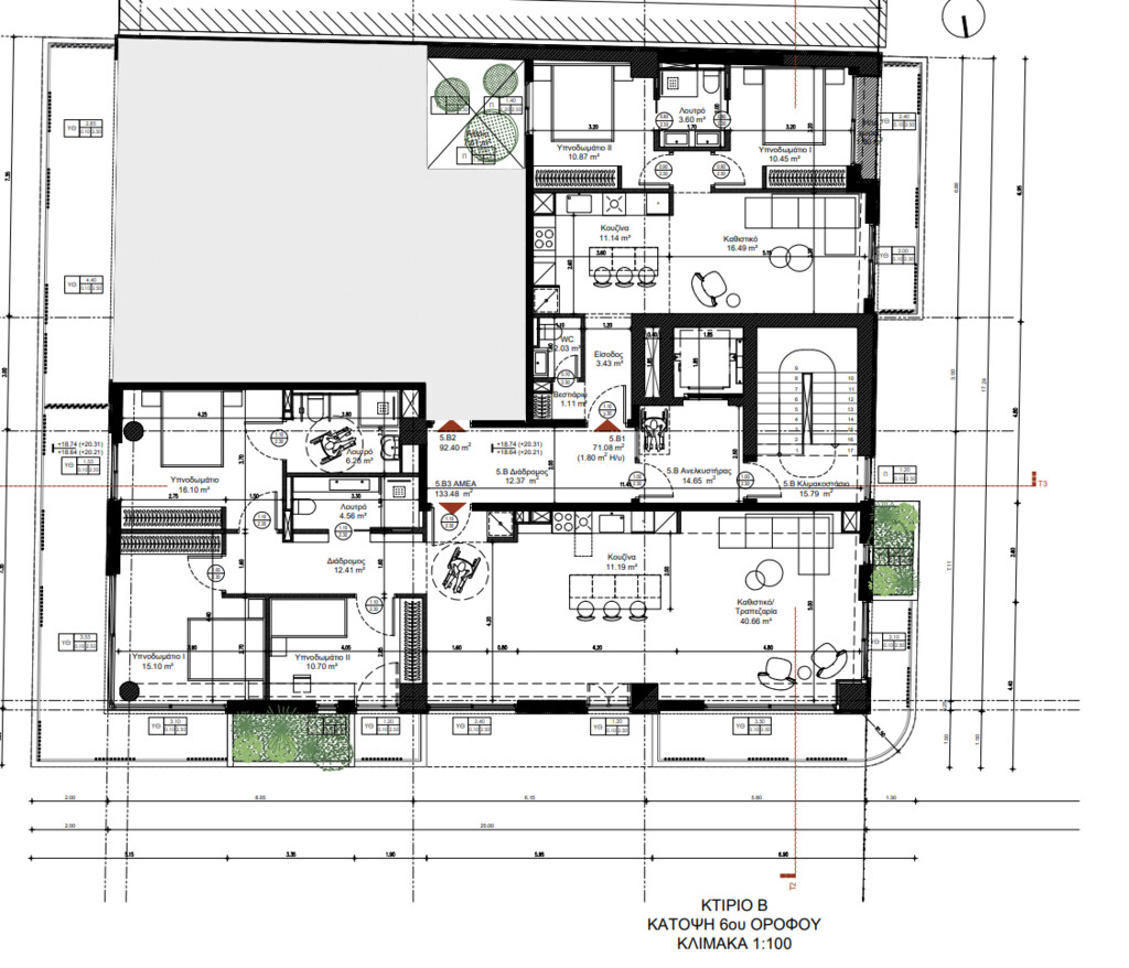 Квартира в Салониках, Греция, 84 м² - фото 4