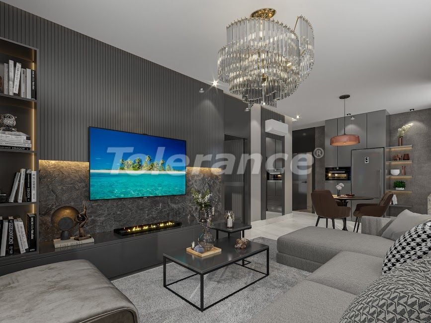 Апартаменты в Алании, Турция, 51 м² - фото 7