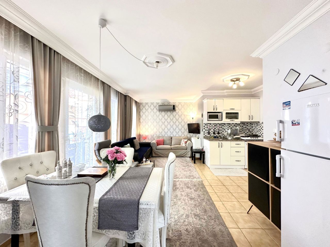 Апартаменты в Алании, Турция, 110 м² - фото 1