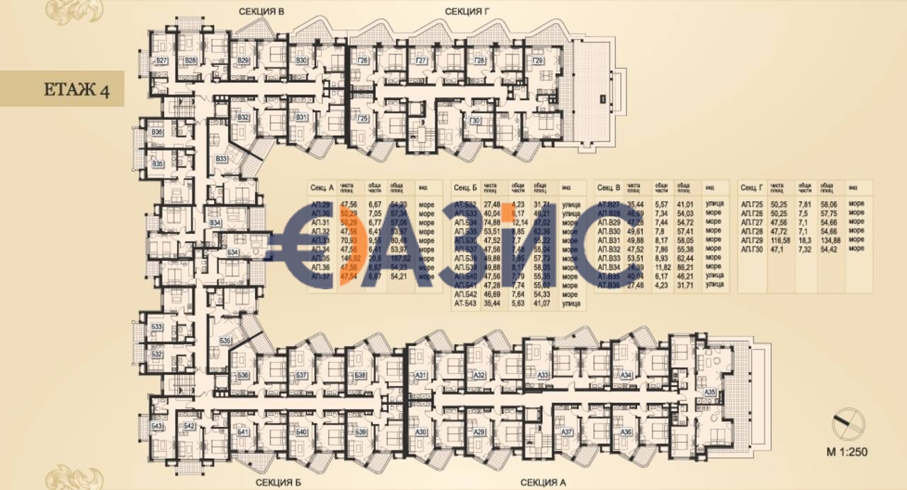 Апартаменты в Поморие, Болгария, 80.6 м² - фото 7