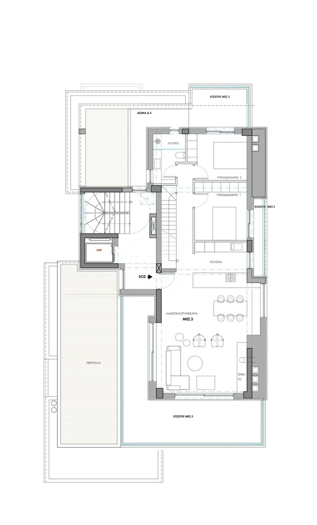 Мезонет в Афинах, Греция, 154 м² - фото 6