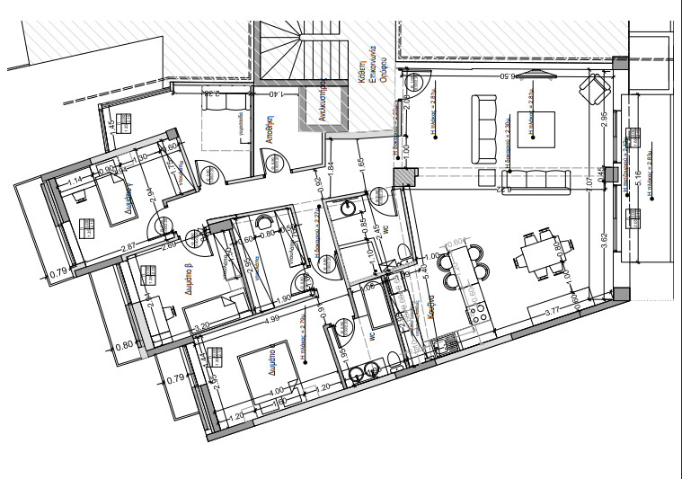 Квартира в Салониках, Греция, 165 м² - фото 14