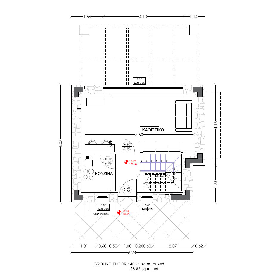Вилла на Кассандре, Греция, 120 м² - фото 16