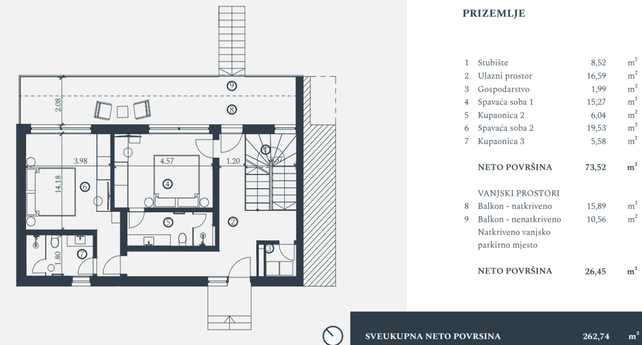 Вилла в Савудрии, Хорватия, 262 м² - фото 7