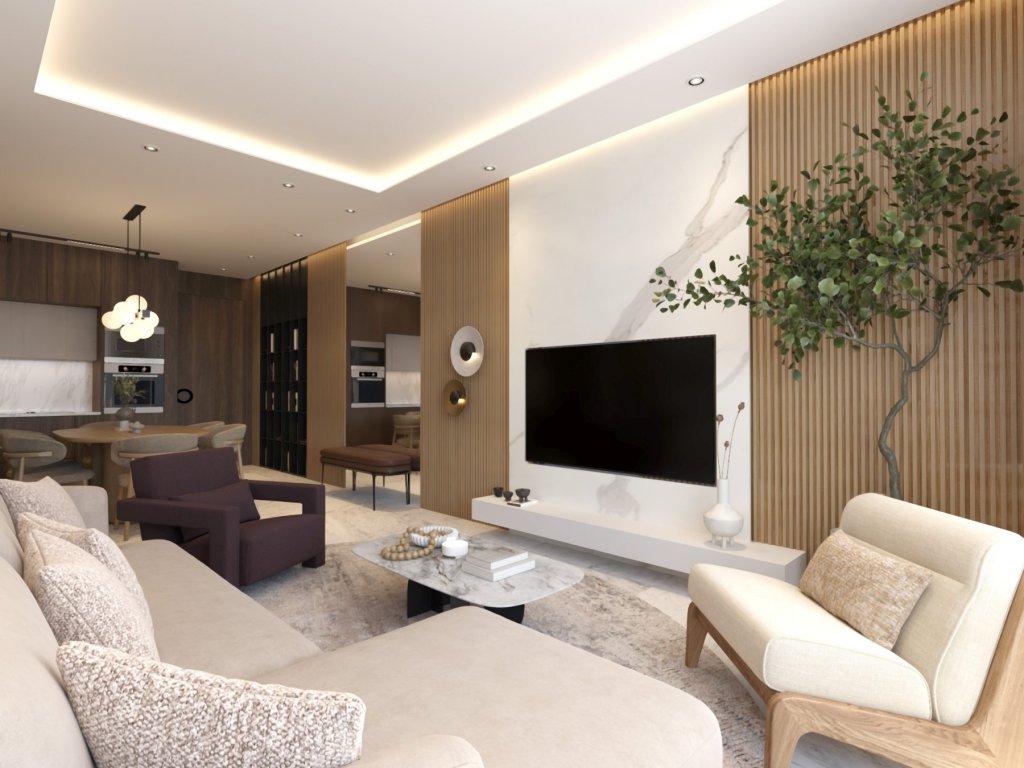 Апартаменты в Фамагусте, Кипр, 118.5 м² - фото 11