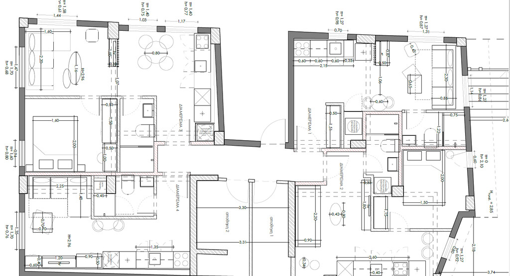Квартира в Салониках, Греция, 140 м² - фото 1