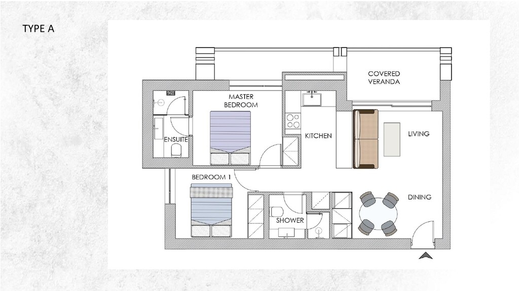 Квартира в Афинах, Греция, 77 м² - фото 1