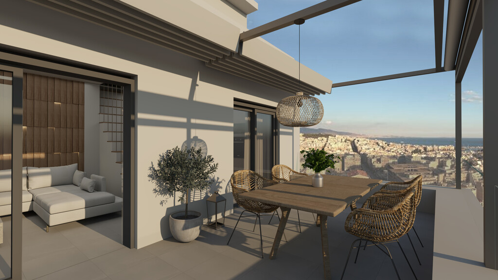 Мезонет в Афинах, Греция, 100 м² - фото 1