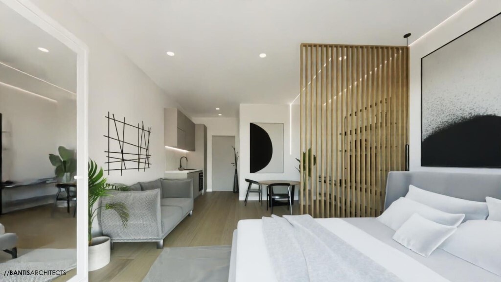 Квартира в Салониках, Греция, 45 м² - фото 4