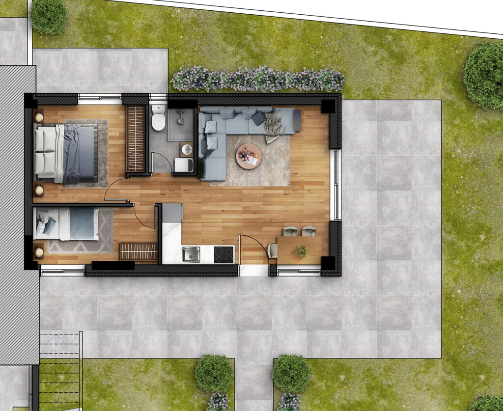 Квартира в Ситонии, Греция, 60 м² - фото 4