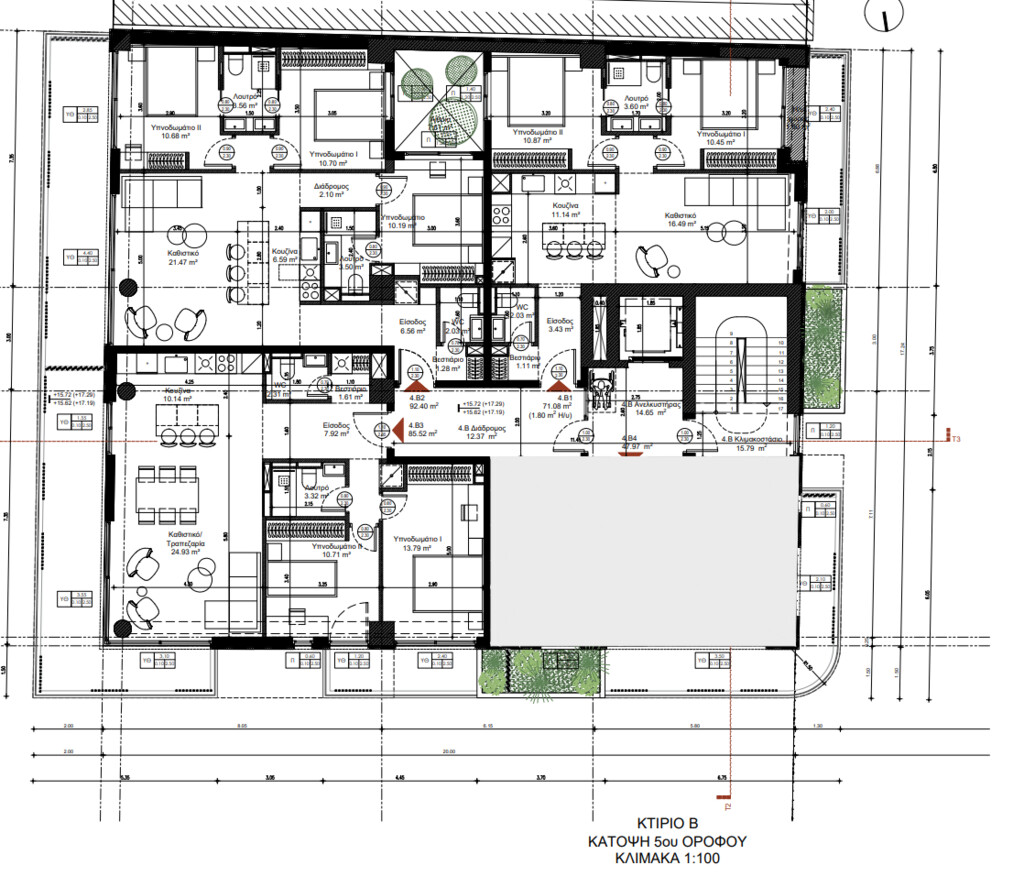 Квартира в Салониках, Греция, 107 м² - фото 4