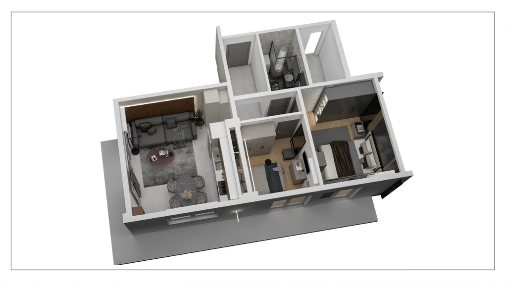 Квартира в Салониках, Греция, 66 м² - фото 9
