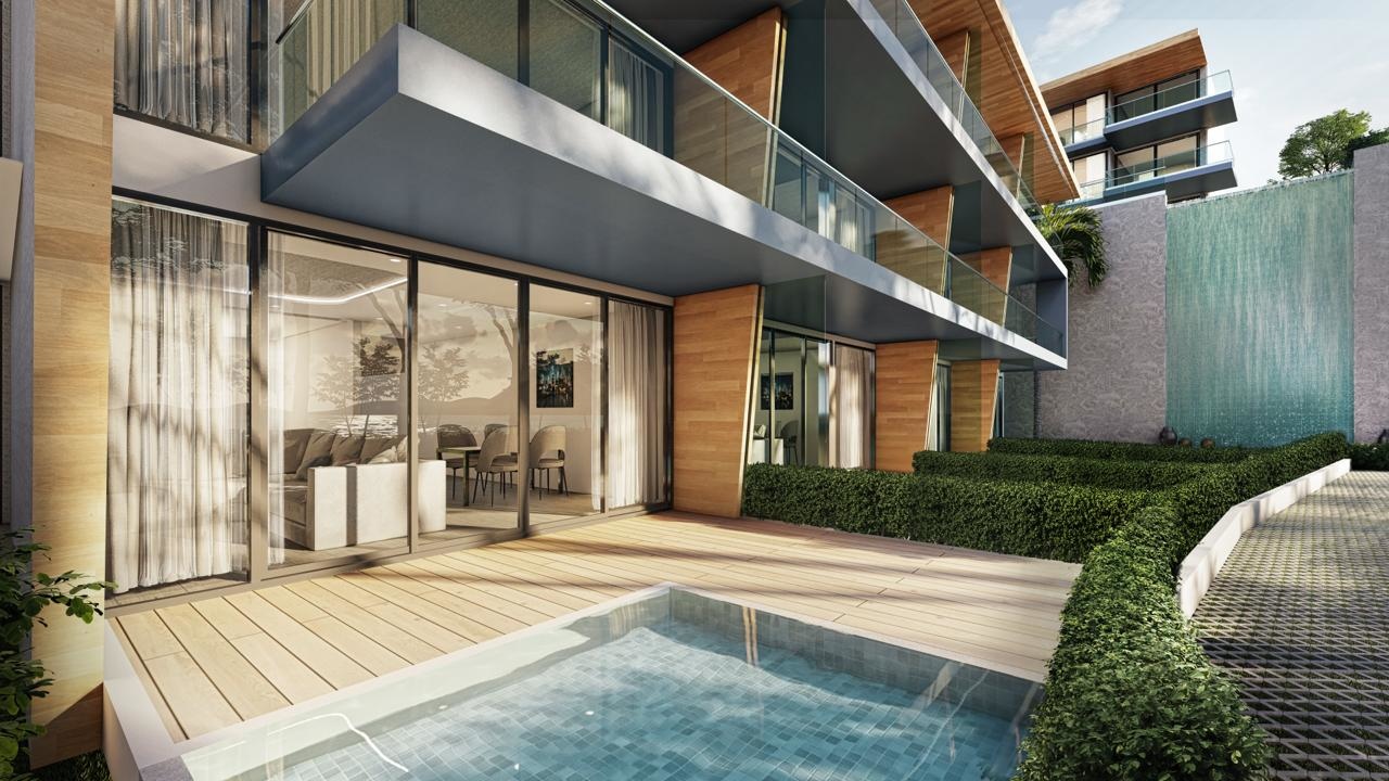 Апартаменты на пляже Три Транг, Таиланд, 55 м² - фото 13