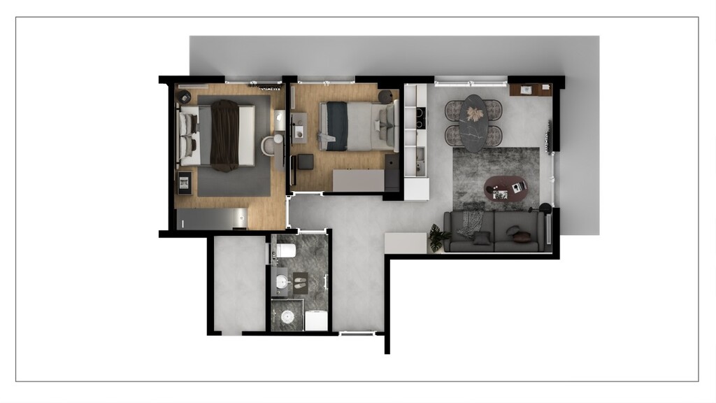 Квартира в Салониках, Греция, 66 м² - фото 10