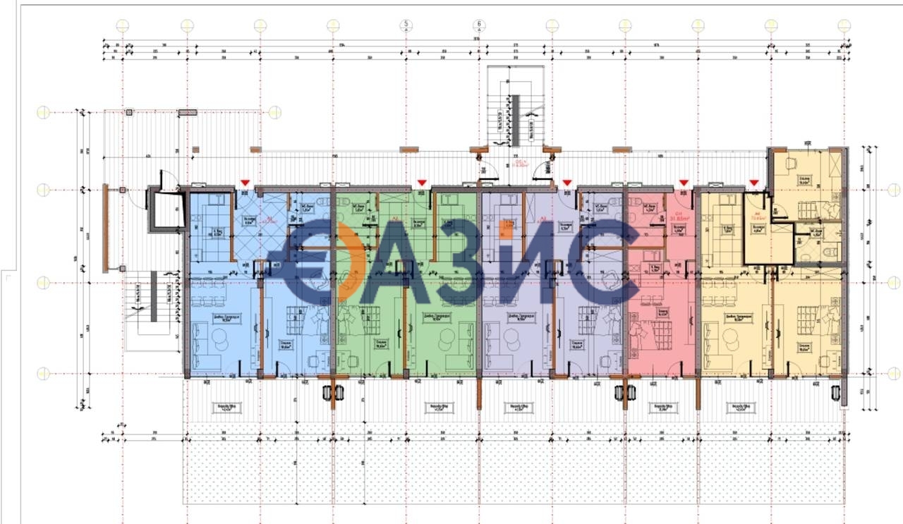 Апартаменты в Кошарице, Болгария, 117.3 м² - фото 10