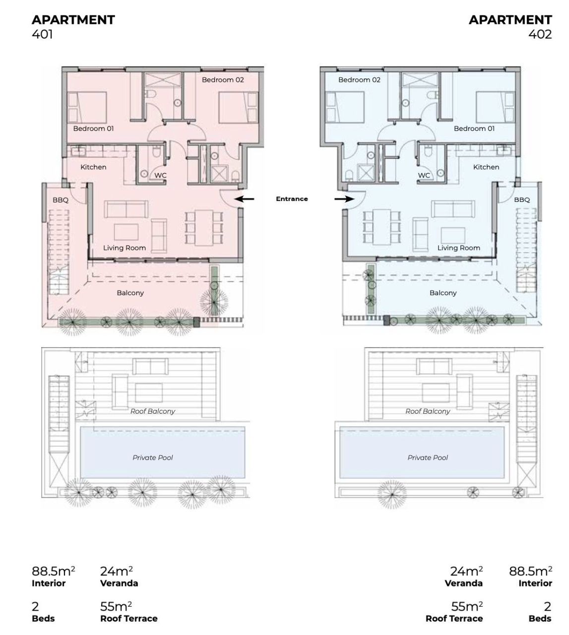 Пентхаус в Лимасоле, Кипр, 113 м² - фото 17