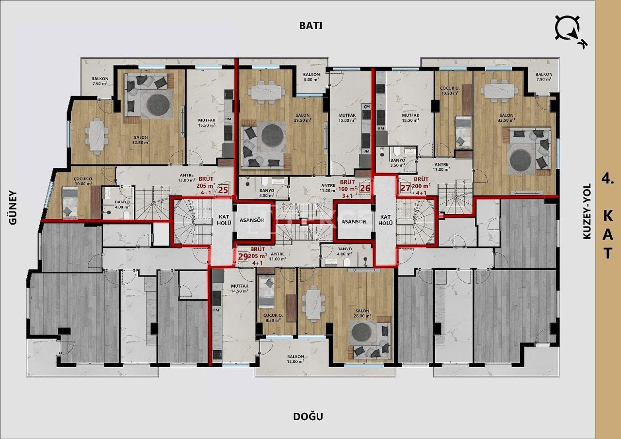 Пентхаус в Анталии, Турция, 160 м² - фото 5