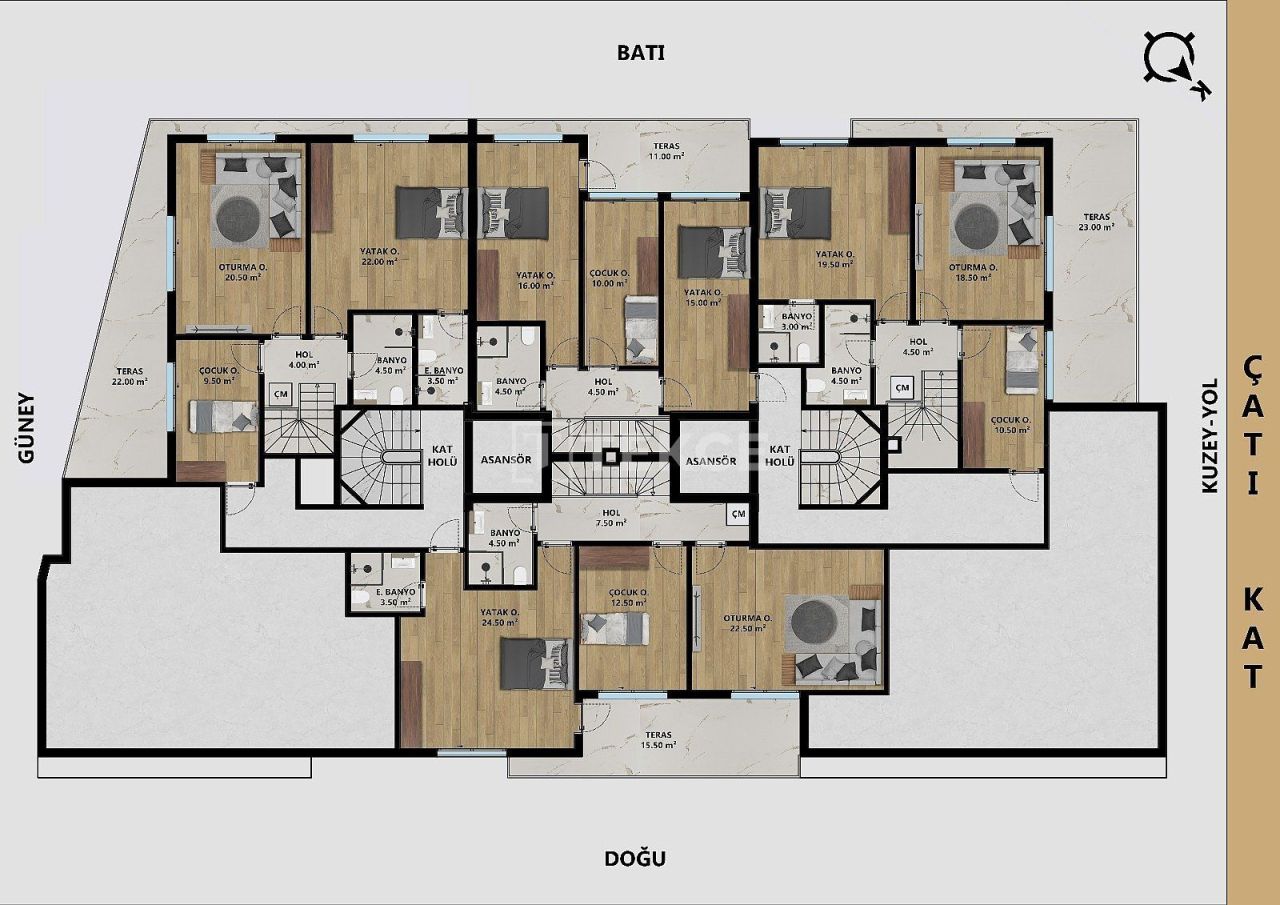 Пентхаус в Анталии, Турция, 160 м² - фото 10