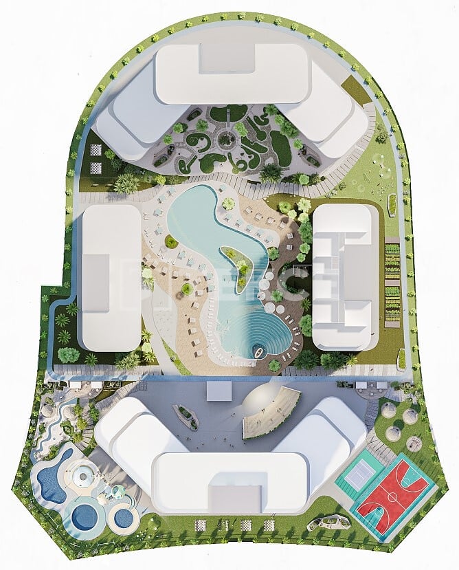 Апартаменты Арджан, ОАЭ, 200 м² - фото 10