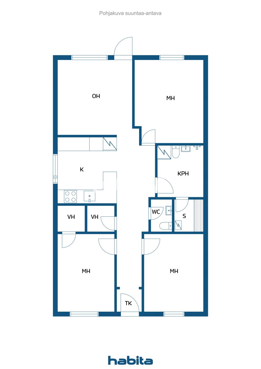 Квартира в Риихимяки, Финляндия, 115 м² - фото 2