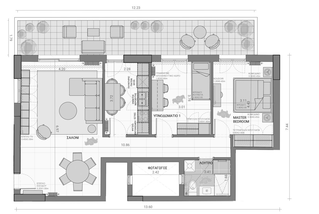 Квартира на Корфу, Греция, 86 м² - фото 13
