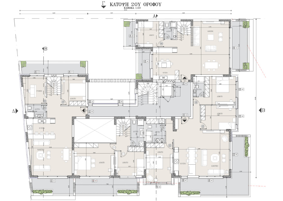 Мезонет в Салониках, Греция, 141 м² - фото 15