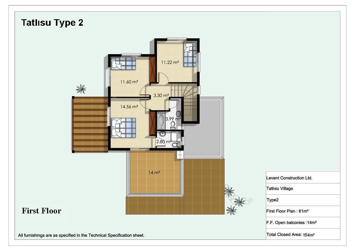Вилла в Аканту, Кипр, 154 м² - фото 8