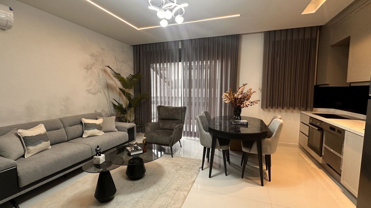 Квартира в Алании, Турция, 48 м² - фото 6