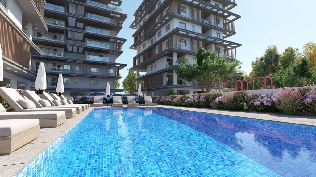 Апартаменты в Ларнаке, Кипр, 101 м² - фото 9