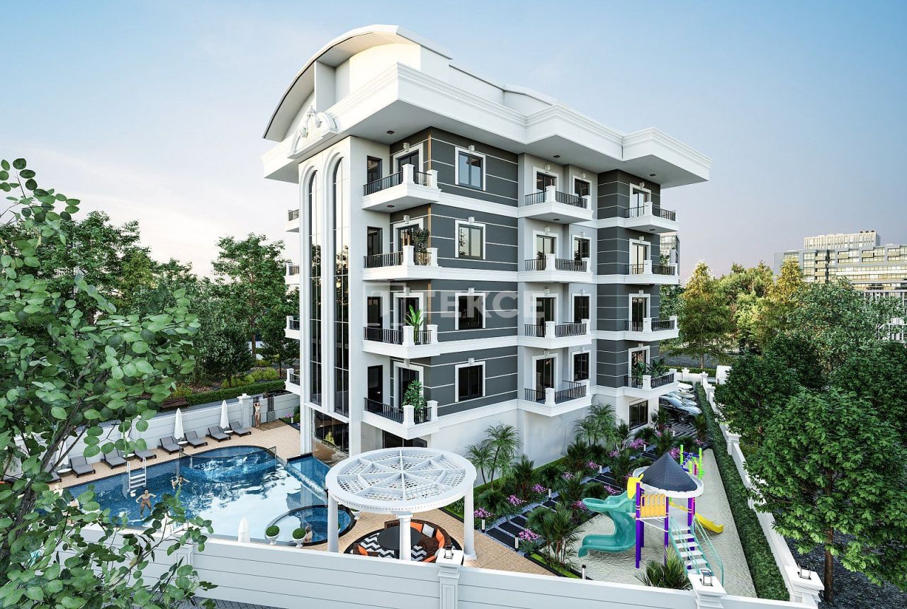 Апартаменты в Алании, Турция, 56 м² - фото 1