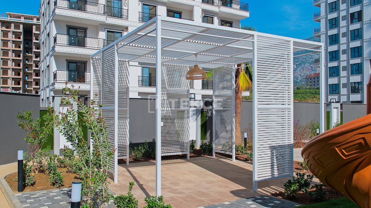 Апартаменты в Алании, Турция, 55 м² - фото 14