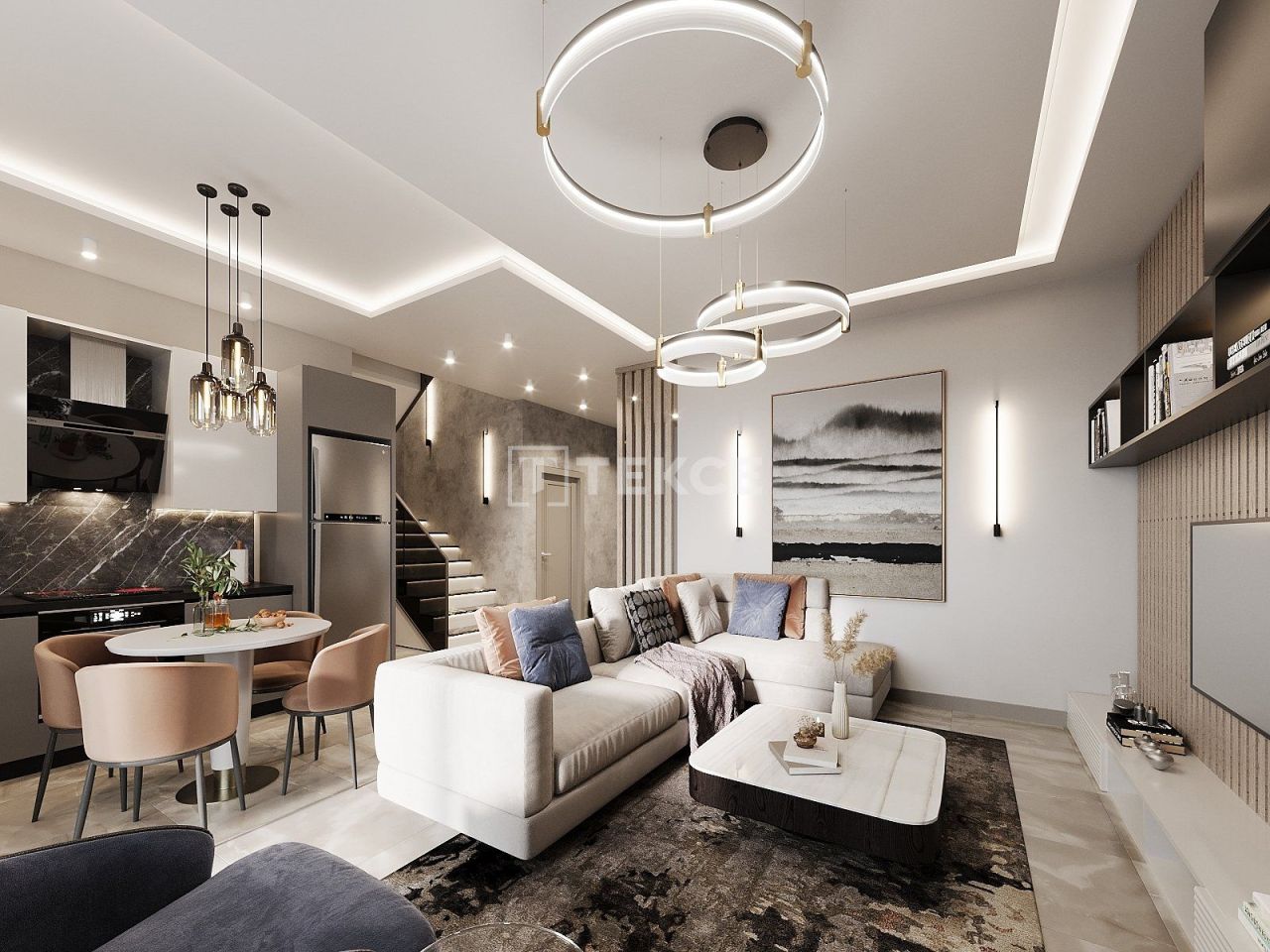 Апартаменты в Алании, Турция, 56 м² - фото 16