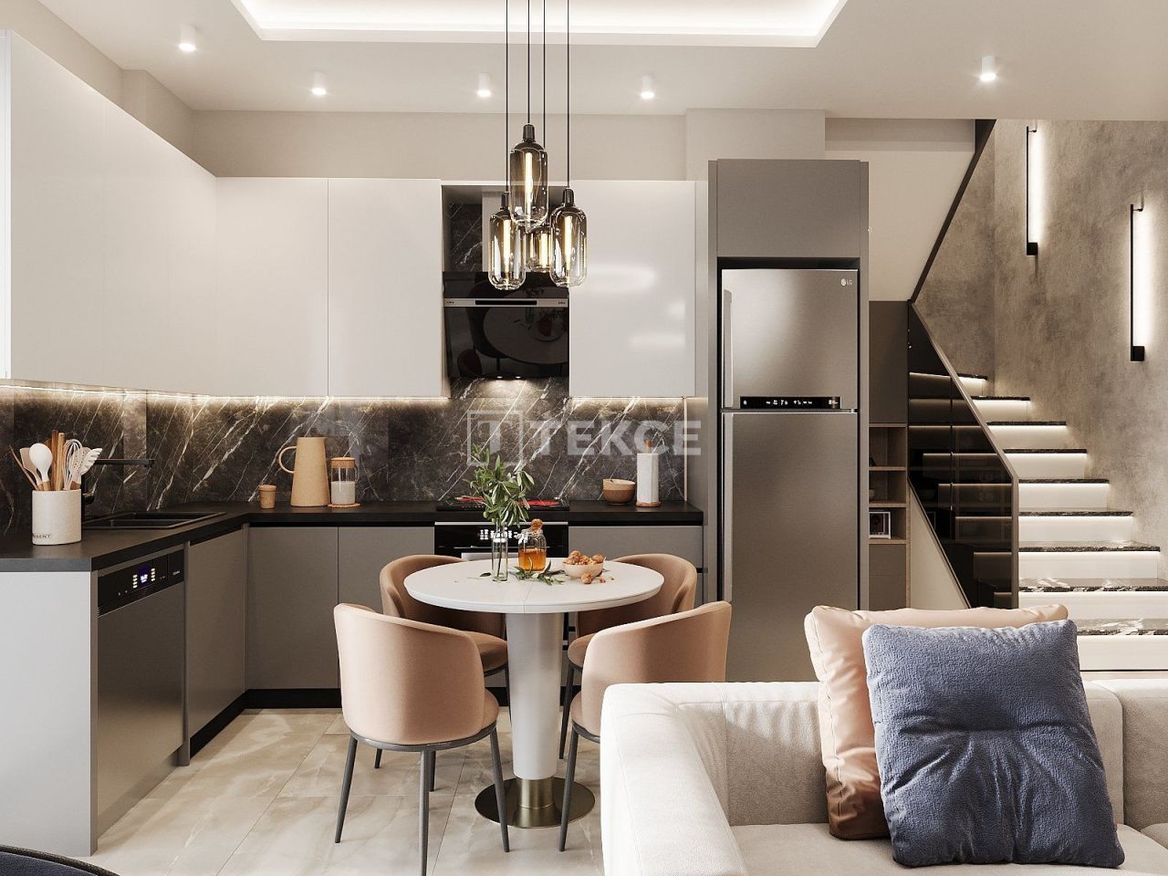 Апартаменты в Алании, Турция, 56 м² - фото 17