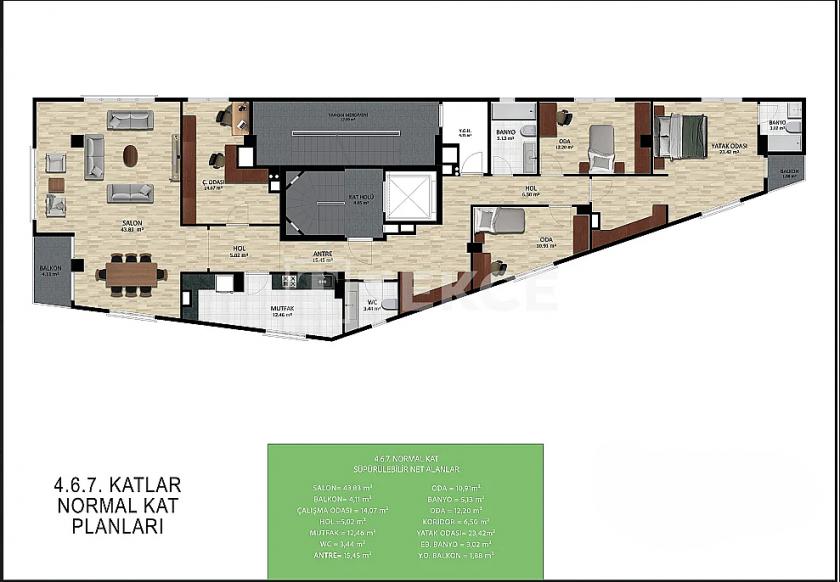 Квартира в Стамбуле, Турция, 125 м² - фото 4