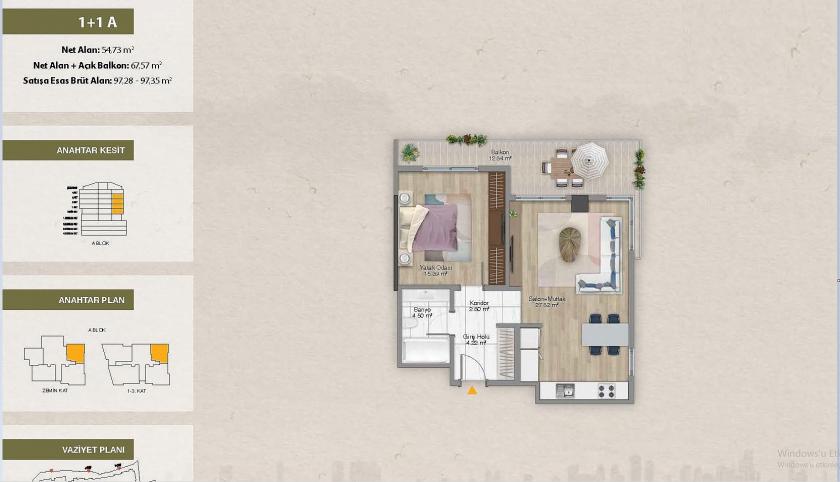 Квартира в Стамбуле, Турция, 96 м² - фото 4