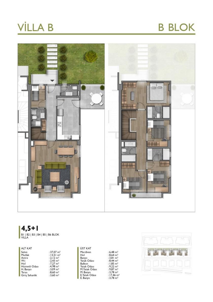 Вилла в Башакшехире, Турция, 216 м² - фото 8