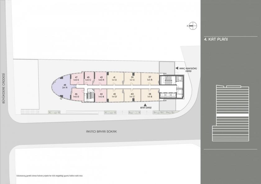 Квартира в Стамбуле, Турция, 44 м² - фото 12
