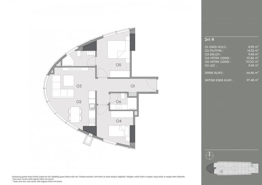 Квартира в Стамбуле, Турция, 97 м² - фото 13