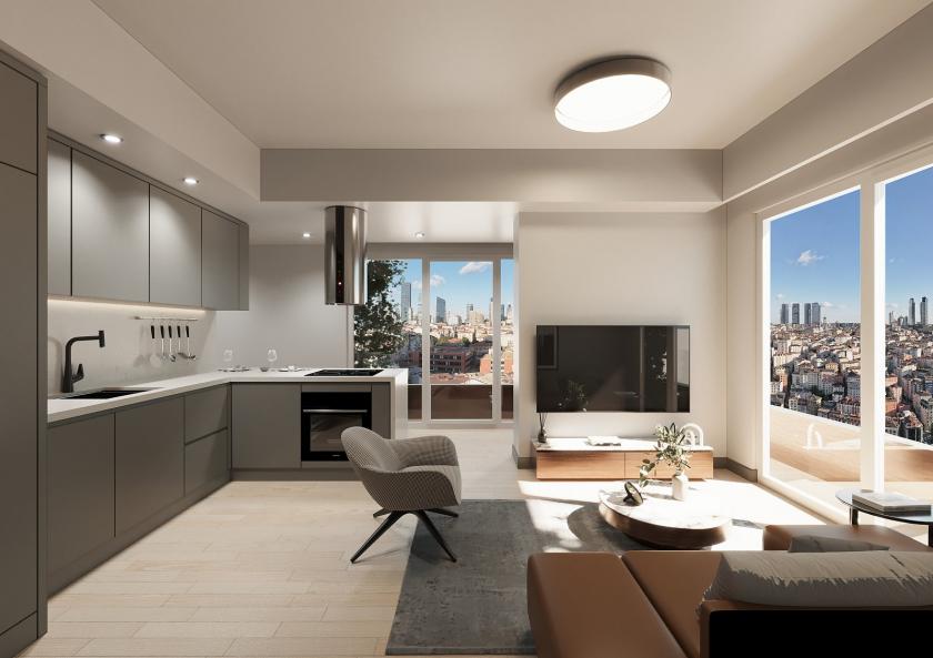 Квартира в Стамбуле, Турция, 90 м² - фото 13