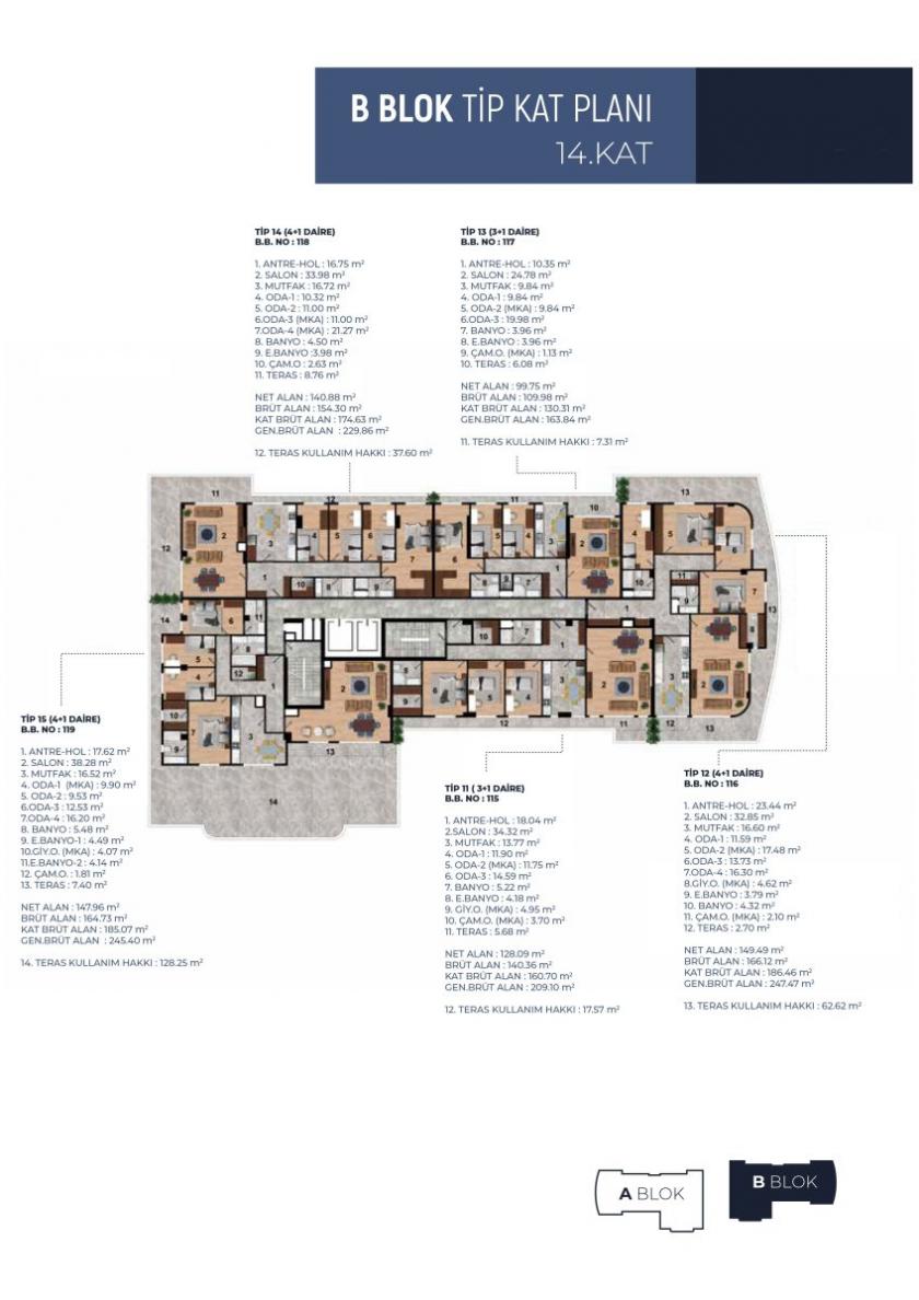 Квартира в Стамбуле, Турция, 234 м² - фото 13