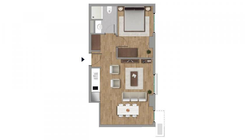 Квартира в Стамбуле, Турция, 79 м² - фото 15