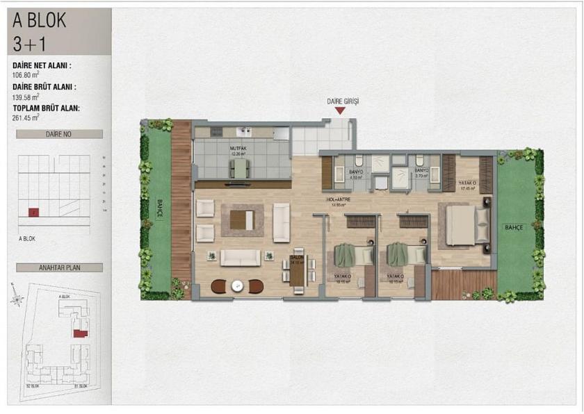 Квартира в Пендике, Турция, 81 м² - фото 16