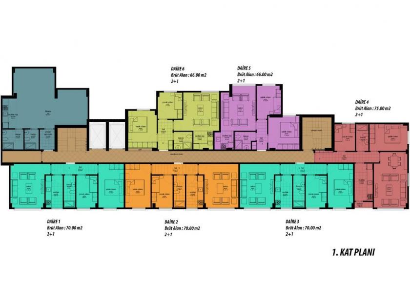 Квартира в Эюпе, Турция, 82 м² - фото 17