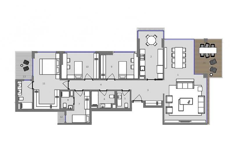 Квартира в Эюпе, Турция, 239 м² - фото 17