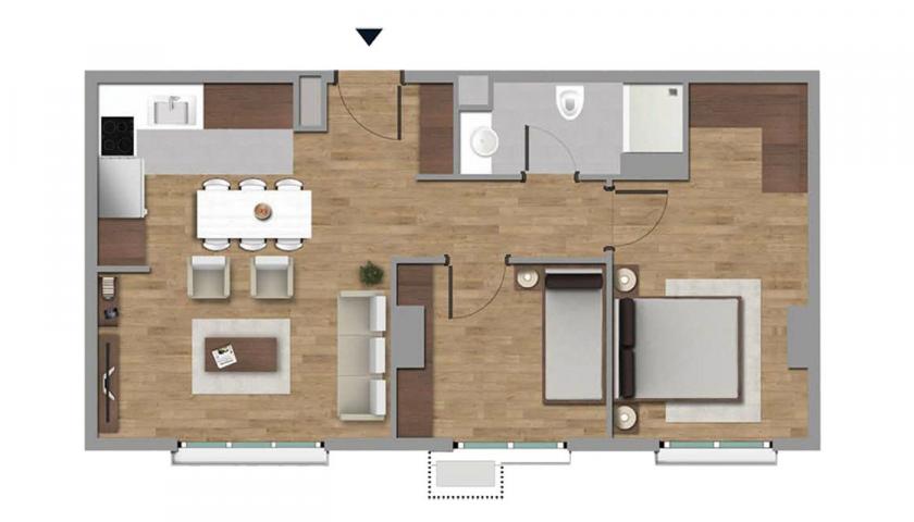 Квартира в Стамбуле, Турция, 51 м² - фото 18