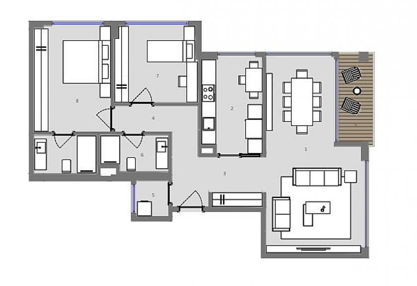 Квартира в Эюпе, Турция, 101 м² - фото 18