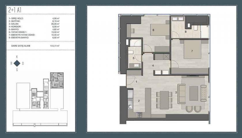 Квартира в Стамбуле, Турция, 242 м² - фото 19